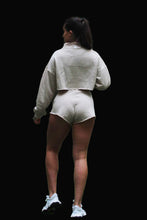 Load image into Gallery viewer, LBR Crop Top and Shorts set - Beige
