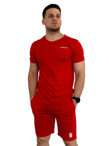 LBR Loyalty Shorts and T-Shirt set - Red