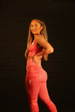 Load image into Gallery viewer, Camo Range Two Tone Red - Sports Bra &amp; Leggings

